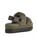 Womens Burnt Olive Oh Fluffita Slippers 98037 by UGG from Hurleys
