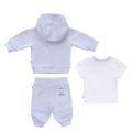 Baby Pale Blue 3 Piece Tracksuit Set 55899 by BOSS from Hurleys