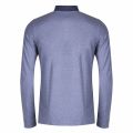 Casual Mens Navy Principle 2 L/s Polo Shirt 32109 by BOSS from Hurleys