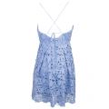 Womens Cashmere Blue Viclarna Lace Strap Dress