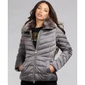 Womens Chrome Simoncelli Quilted Jacket