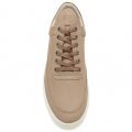 Mens Light Grey Low Top Lane Trainers 15806 by Filling Pieces from Hurleys