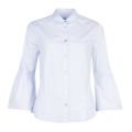 Womens Pale Blue Flared Sleeve Blouse 20069 by PS Paul Smith from Hurleys