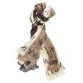 Womens Grey Multi Logo Scarf 70409 by Armani Jeans from Hurleys