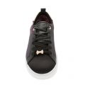 Womens Splendour Black Jymina Cupsole Trainers 30407 by Ted Baker from Hurleys