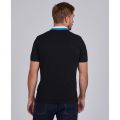 Mens Black Ampere S/s Polo Shirt 85373 by Barbour International from Hurleys