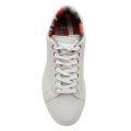 Womens White Lapin Stripe Detail Trainers 77426 by PS Paul Smith from Hurleys