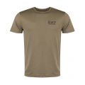 Mens Khaki Train Core ID S/s T Shirt 30574 by EA7 from Hurleys