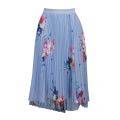 Womens Light Blue Harrpa Raspberry Ripple Skirt 43964 by Ted Baker from Hurleys