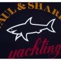 Paul & Shark Mens Navy Tri Colour Shark Fit S/s Tee Shirt 64996 by Paul And Shark from Hurleys