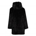 Womens Black Padded Reversible Coat 78301 by EA7 from Hurleys