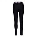 Womens Black Branded Waist Leggings 101144 by Versace Jeans Couture from Hurleys