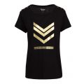 Womens Black Scorpion S/s T Shirt 73411 by Barbour International from Hurleys