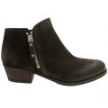 Womens Black Besti Flat Ankle Boots 15794 by Moda In Pelle from Hurleys