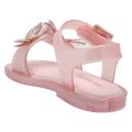 Girls Pink Glitter Mini Mar Butterfly Sandals (4-9) 58840 by Mini Melissa from Hurleys