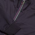 Mens  Navy Funnel Trim Zip-Through Sweat Jacket 27571 by PS Paul Smith from Hurleys