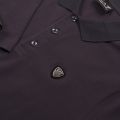 Mens Anthracite Train Core Shield S/s Polo Shirt 30645 by EA7 from Hurleys