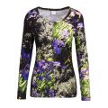 Womens Agapanthus Printed Jersey L/s T Shirt 89790 by PS Paul Smith from Hurleys