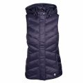 Womens Navy Seaward Quilted Hooded Gilet 34540 by Barbour from Hurleys
