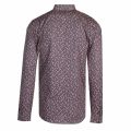 Mens Navy Palm Print Tailored L/s Shirt 35737 by PS Paul Smith from Hurleys