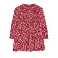 Girls Red Floral Smock Dress 95144 by Mayoral from Hurleys