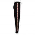 Womens Black Swirl Insert Sweat Pants 84706 by PS Paul Smith from Hurleys