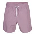 Mens Pink logo Swim Shorts 26206 by Pretty Green from Hurleys