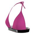 Womens Stunning Orchid Triangle Logo Band Bikini Top 87106 by Calvin Klein from Hurleys