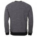 Mens Grey AJ Chest Logo Crew Sweat Top 27248 by Armani Jeans from Hurleys