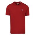 Mens Red Small Logo S/s T Shirt 57547 by Pretty Green from Hurleys