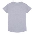 Boys Grey Marl Cosmic Logo JB S/s T Shirt 30808 by Kenzo from Hurleys