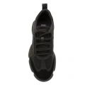 Mens Black/Gold Rapid Runn Trainers 83457 by BOSS from Hurleys