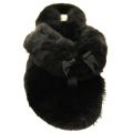 Womens Black Fluff Flip Flop II Slippers 16585 by UGG from Hurleys