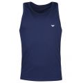 Mens Stone Blue Small Logo Tank Top 20024 by Emporio Armani Bodywear from Hurleys