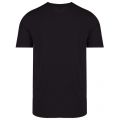 Mens Black Big Logo Custom Fit S/s T Shirt 36727 by Paul And Shark from Hurleys