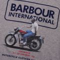 Mens Grey Marl Relaxed S/s T Shirt 81624 by Barbour Steve McQueen Collection from Hurleys