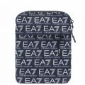 Mens Black Training Monogram Pouch Bag 20440 by EA7 from Hurleys