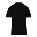 Casual Mens Black Pchup Tipped S/s Polo Shirt 110147 by BOSS from Hurleys