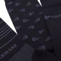 Mens Navy Assorted 3 Pack Sock Gift 86125 by Emporio Armani Bodywear from Hurleys