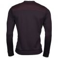 Athleisure Mens Black Salbo Crew Sweat Top 19161 by BOSS from Hurleys