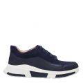 Womens Midnight Navy Freya Suede Trainers 59576 by FitFlop from Hurleys