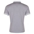 Mens Grey Marl Throttle S/s Polo Shirt 21923 by Barbour International from Hurleys