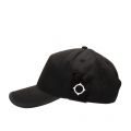 Mens Jet Black ID Icon Cap 83863 by MA.STRUM from Hurleys