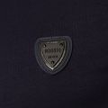 Mens Blue Marine Silver Label Jersey S/s Polo Shirt