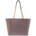 Womens Mid Purple Jalie Geometric Bow Leather Shopper Bag 63031 by Ted Baker from Hurleys
