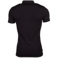 Mens Black Silver Label Shield S/s Polo Shirt 65189 by Antony Morato from Hurleys