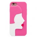 Womens Peony Kissing Cameo IPhone Case 19338 by Lulu Guinness from Hurleys