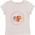 Girls Baby Pink Banana Split S/s T Shirt 22152 by Billieblush from Hurleys