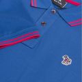 Mens Blue Tipped Regular Fit S/s Polo Shirt 24047 by PS Paul Smith from Hurleys