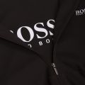 Mens Black Contemp Hooded Zip Sweat Top 23474 by BOSS from Hurleys